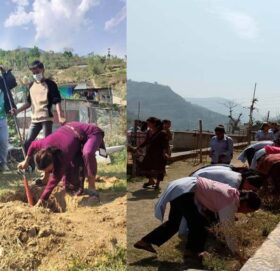 अनेरास्ववियु बडीमालिका क्याम्पस कमिटीद्धारा क्याम्पस परिसर सरसफाई