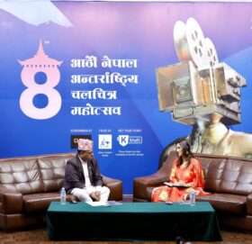 गुणस्तरीय चलचित्र निर्माण गरे ‘विदेशी चले हाम्रो चलेनन्’ भन्ने दिन रहँदैन : मन्त्री पाण्डे