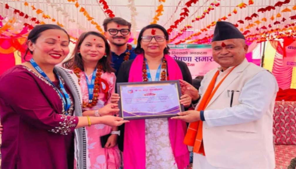 मधुवन नगरपालिका–४ बालविवाह मुक्त घोषणा