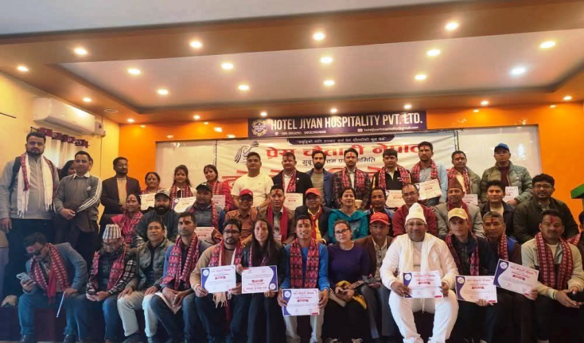 प्रेस चौतारी नेपाल सुदूरपश्चिमको सर्वसम्मत नयाँ नेतृत्व चयन