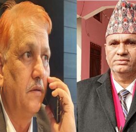 एमाले सुदूरपश्चिमका नेता भट्ट  र  रावलकाे विवाद बालुवाटार पुग्याे