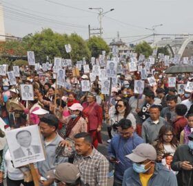 कुलमानको पुनर्बहाली माग्दै काठमाडौंमा प्रदर्शन