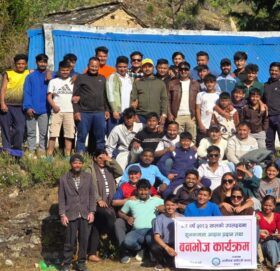 रानीवन स्पोट्र्स क्लबद्धारा नयाँ वर्षको शुभकामना आदान प्रदान