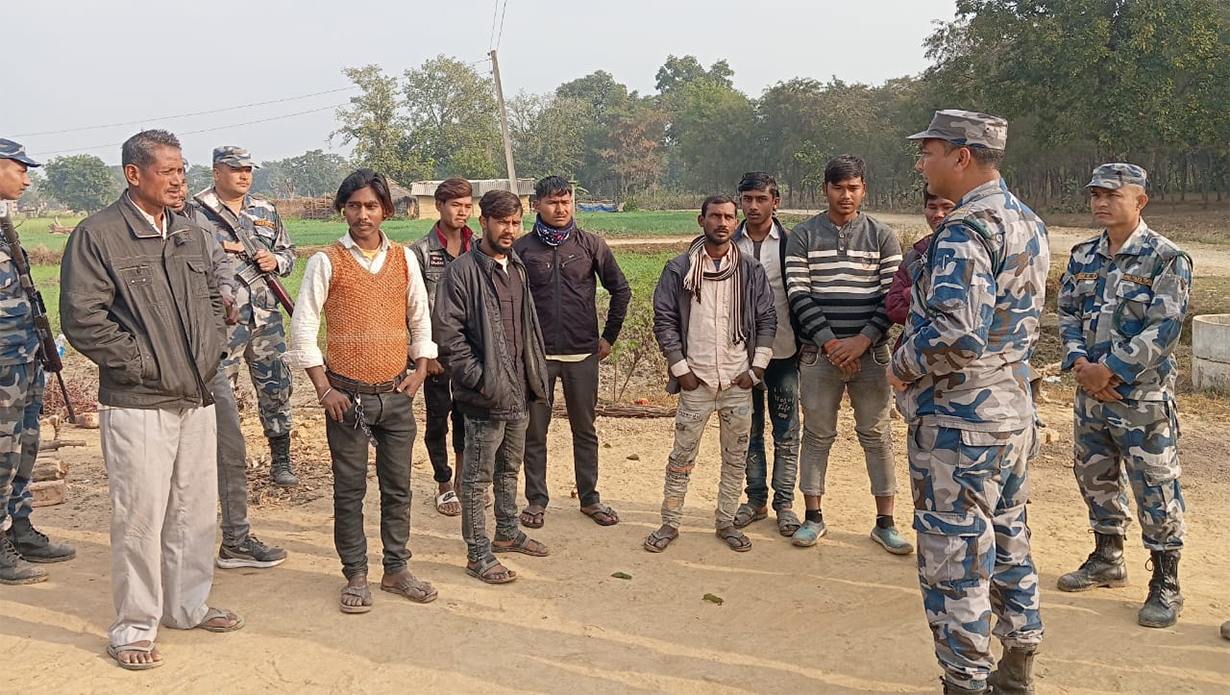 नेपाल भारत सीमामा कडाइ, १ हजार ८४४ स्थानमा चेकिङ, ३१२ वटा पेट्रोलिङ गस्ती