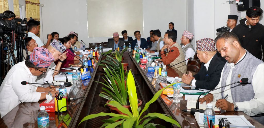 आज चार संसदीय समितिका बैठक बस्दै