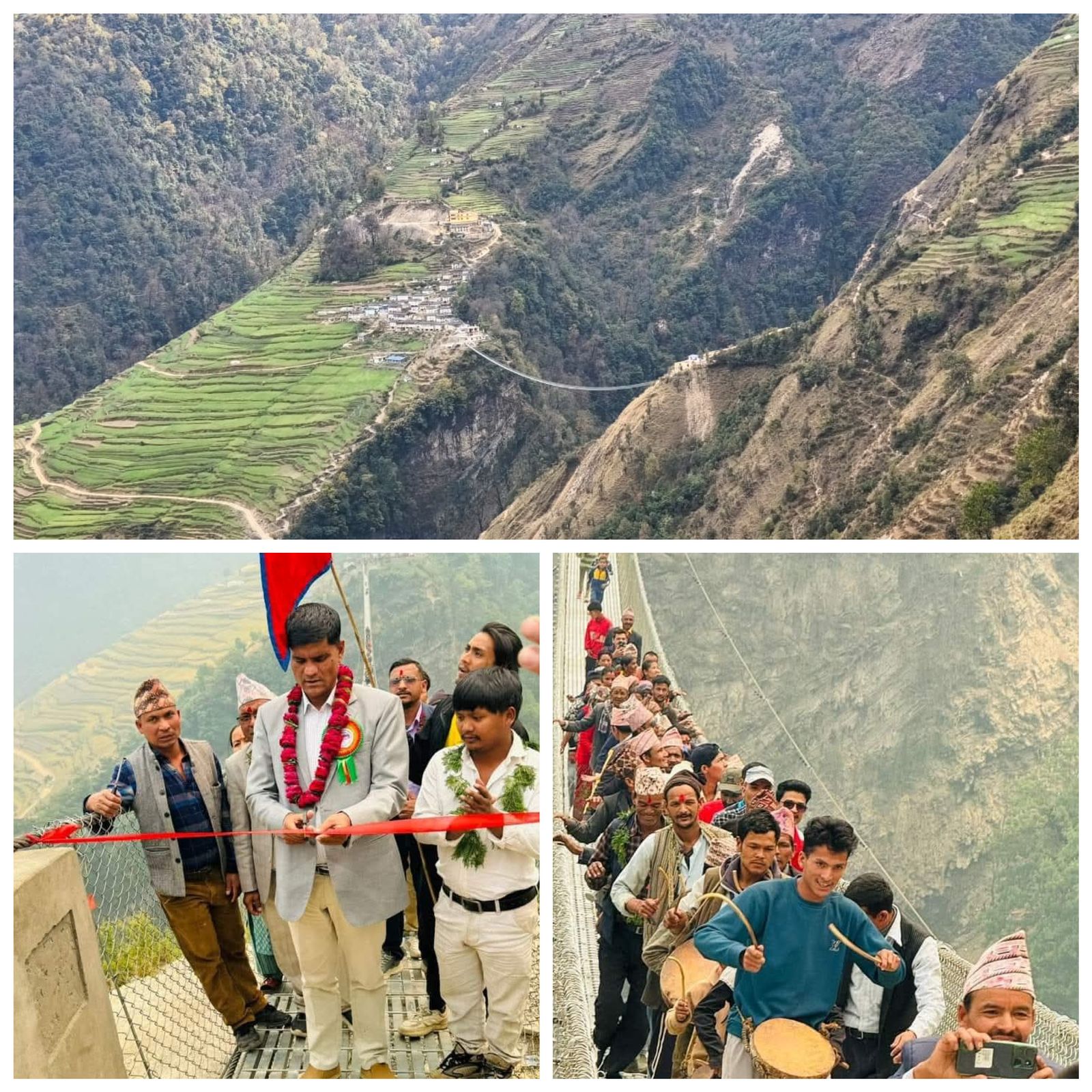 गौमुलको भाइरल पुल निर्माणका कामदारले १ बर्ष वितिसक्दा पनि पैसा पाएनन्