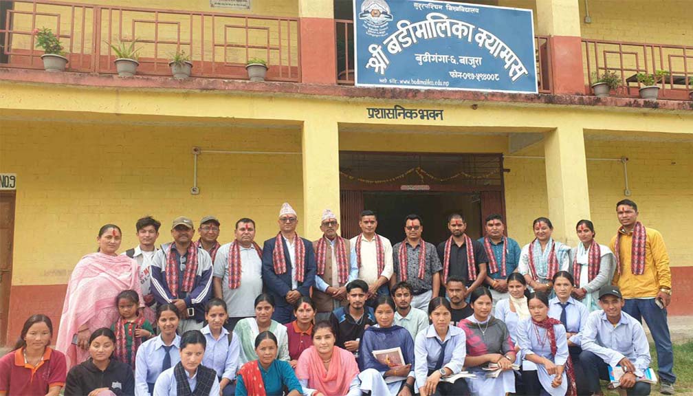 बडीमालिका क्याम्पसमा लोक सेवा र शिक्षक सेवाका तयारी कक्षा सञ्चालन