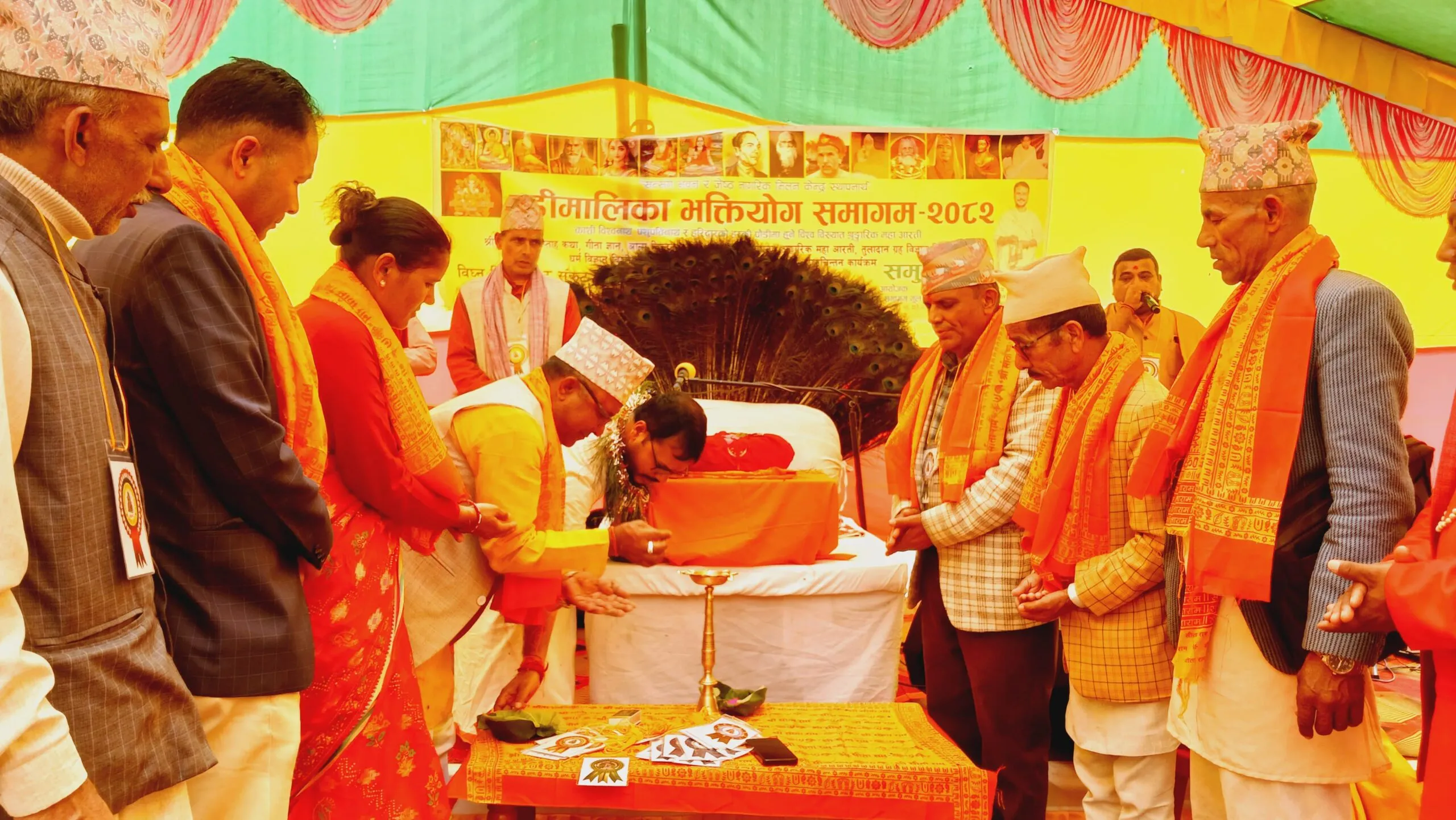 मार्तडीमा बडीमालिका भक्तियोग समागम सुरु