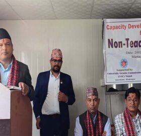 क्याम्पसका कर्मचारीहरुको क्षमता बिकास तालिम संचालन