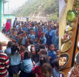 गौमुल गाउँपालिकामा विद्यालय स्वास्थ्य तथा पोषण सप्ताह सुरु