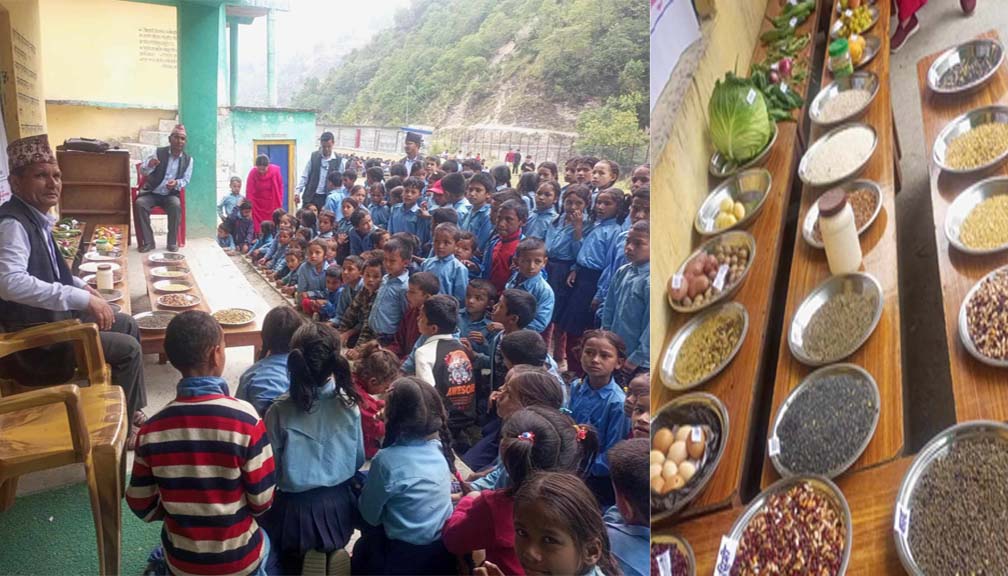 गौमुल गाउँपालिकामा विद्यालय स्वास्थ्य तथा पोषण सप्ताह सुरु