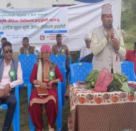 बुढीगंगा नगरपालिकामा बृहत कृषि जैविक विविधता प्रदर्शनी कार्यक्रम सम्पन्न