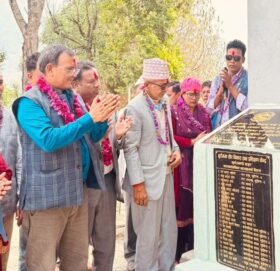 बुढीगंगा नगरका  प्रशासनिक र संस्थागत भवनको उद्घाटन