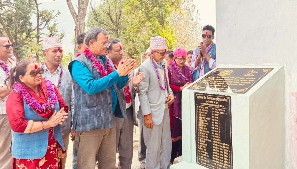 बुढीगंगा नगरका  प्रशासनिक र संस्थागत भवनको उद्घाटन