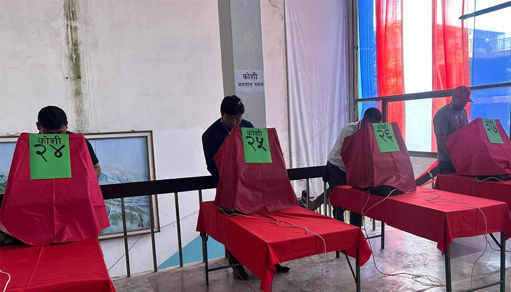 युवा संघको चुनावमा १ हजार ४०४ मत खस्यो, नतिजा आजै आउने