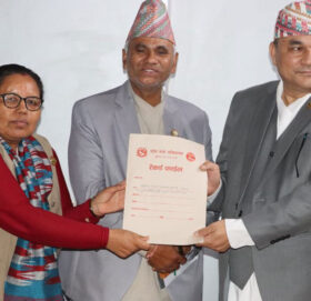 महिलामैत्री बजेट ल्याउन ज्ञापनपत्र