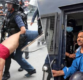 कमल थापासहित ६ जना प्रदर्शनकारी पक्राउ