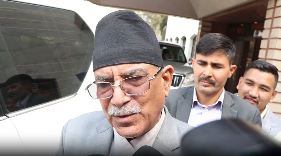 भिजिट भिसा प्रकरण र अग्नि सापकोटाबीच कुनै साइनो छैन: प्रचण्ड