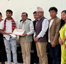 चेतनदीप ऐडी जेहेन्दार छात्रवृत्तिबाट हेम सहानी सम्मानित