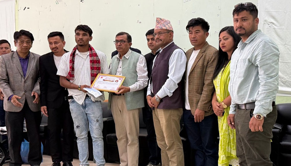 चेतनदीप ऐडी जेहेन्दार छात्रवृत्तिबाट हेम सहानी सम्मानित