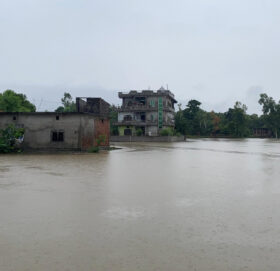 धनगढीमा २४ घण्टामा २०२ मिलिमिटर वर्षा, व्यापक डुबान