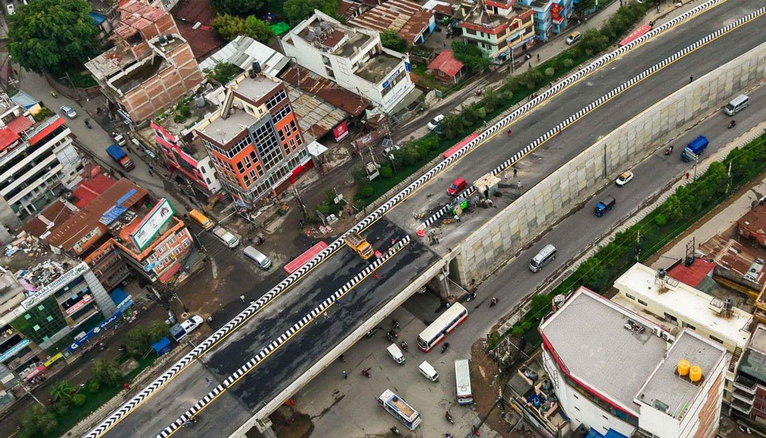 देशको पहिलो ‘फ्लाई ओभर’ निर्माण सम्पन्न, प्रधानमन्त्री ओलीले आज उद्घाटन गर्दै