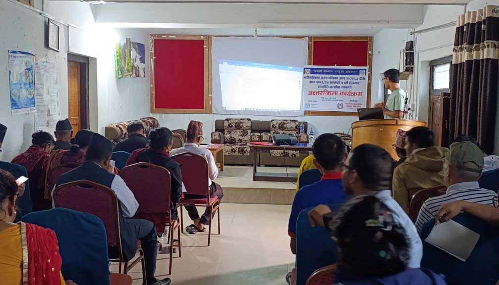 बडीमालिका नगरपालिकाको ५ वर्षे रोजगार रणनीति बन्दै