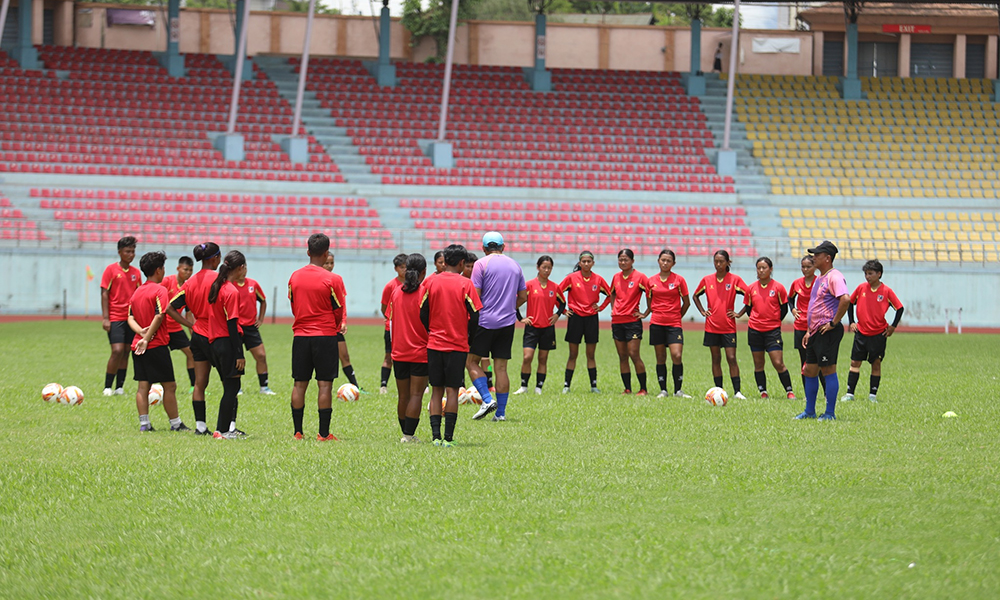 साफ यू-२० महिला च्याम्पियनसिप टोलीको घोषणा