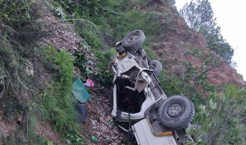 बैतडीमा जिप दुर्घटना : दुई जनाको मृत्यु, छ जना घाइते