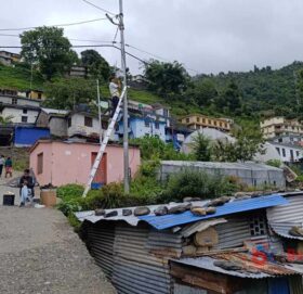 मार्तडी बजारमा सिसी क्यामरा जडान