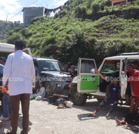 बाजुरामा सवारी दुर्घटना सम्बन्धी कृत्रिम घटना अभ्यास