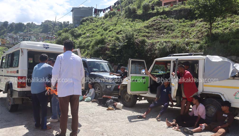 बाजुरामा सवारी दुर्घटना सम्बन्धी कृत्रिम घटना अभ्यास