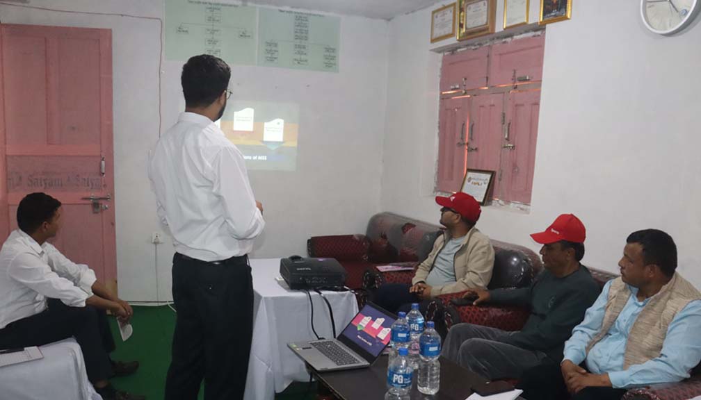 आयुर्वेद स्वास्थ्य केन्द्र बाजुरामा न्यूनतम सेवा मापदण्ड निर्धारण कार्यक्रम