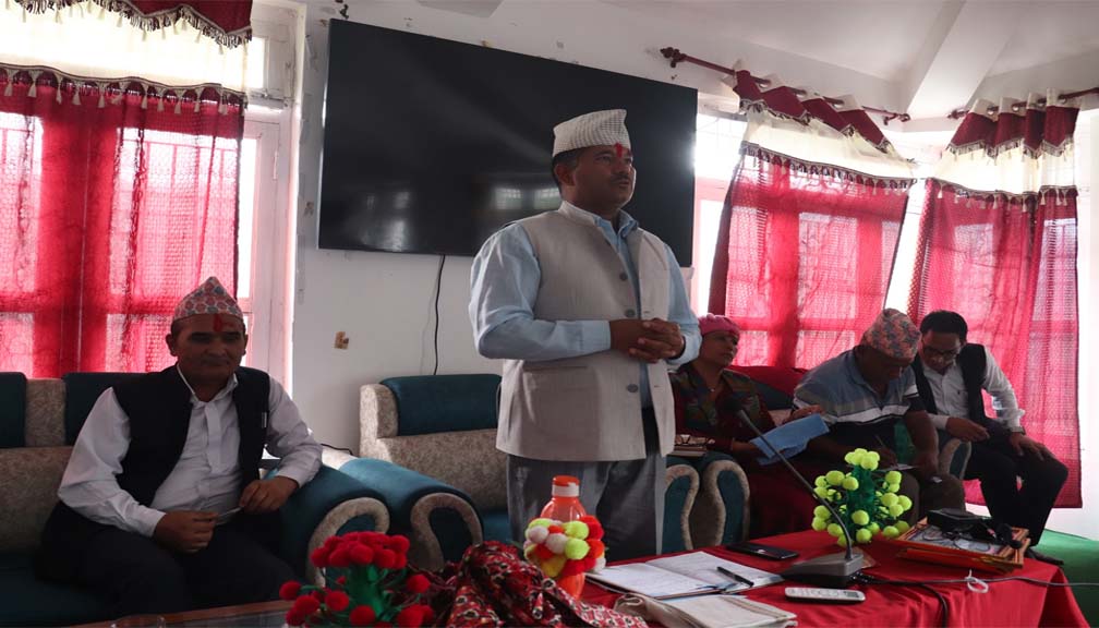 बुढीगंगा नगरपालिकाद्वारा बार्षिक प्रगति समिक्षा कार्यक्रम