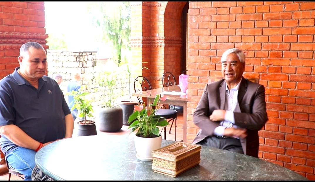नाउपासँग छलफल गरेर अगाडि बढ्न मुख्यमन्त्री शाहलाई देउवाको सुझाव