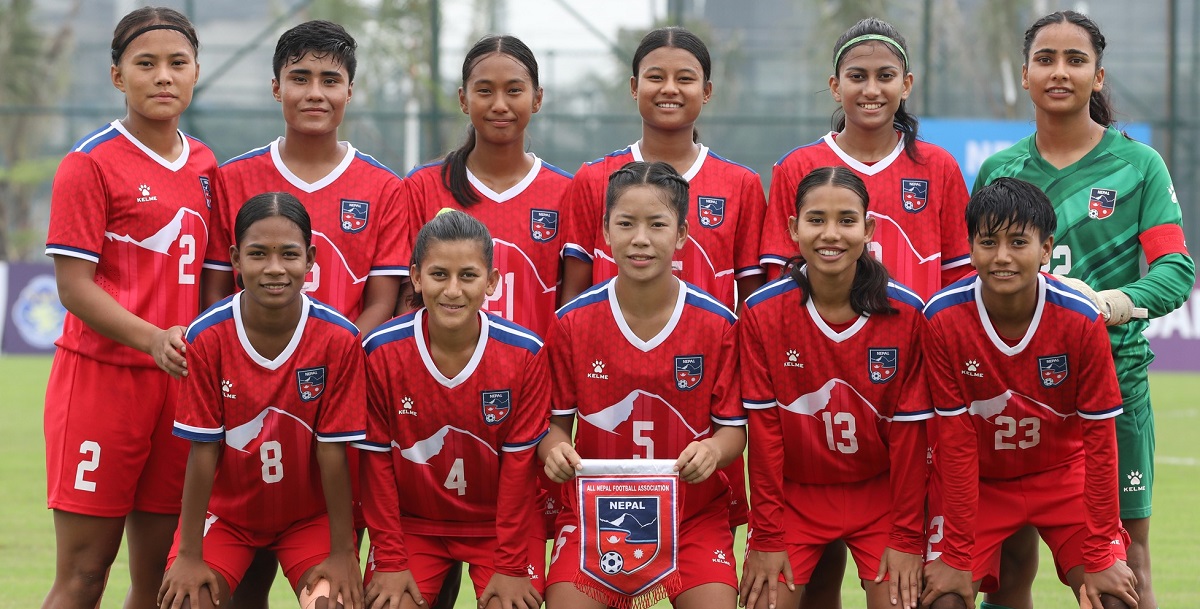 साफ यु–२० महिला च्याम्पियनसिप : नेपालले आज भुटानसँग खेल्ने