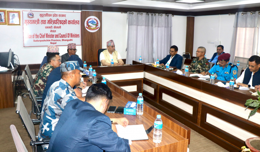 मृतकका भरत चौधरीको परिवारलाई प्रदेश सरकारले पाँच लाख सहयोग गर्ने