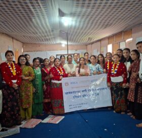 बाजुरामा किशोरी लक्षित रूपान्तरण तथा मानसिक स्वास्थ्य तालिम सम्पन्न