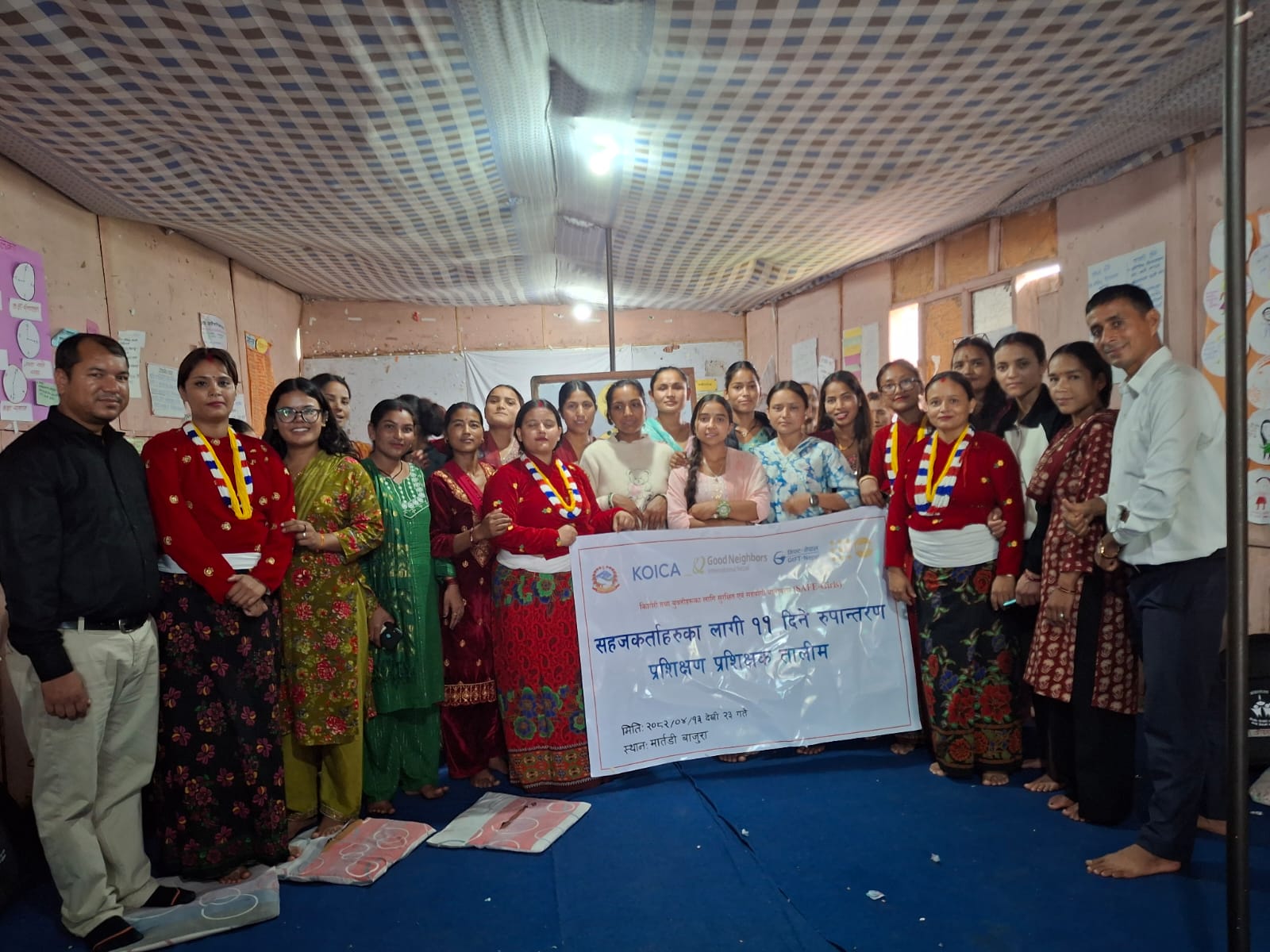 बाजुरामा किशोरी लक्षित रूपान्तरण तथा मानसिक स्वास्थ्य तालिम सम्पन्न