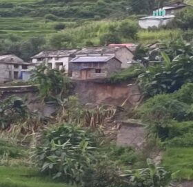 बडीमालिका ७ जिल्लीको तलगाउँ पहिरोको उच्च जोखीममा