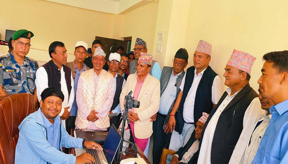 बाजुराको कोल्टीमा राष्ट्रिय परिचयपत्र विवरण संकलन कार्य सुरु