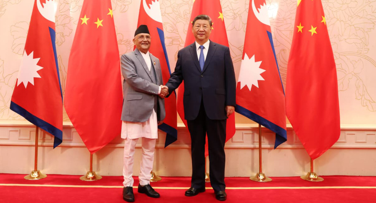 चिनियाँ राष्ट्रपतिसँग ओलीले भने– लिपुलेकबारे चीन र भारतबीच भएको सहमतिमा मेरो आपत्ति छ