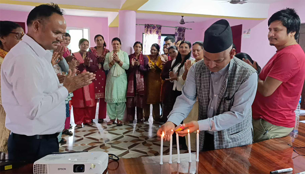 लैङ्गिक उत्तरदायी र समावेशी शासन प्रवर्धन सम्बन्धी तालिम मार्तडीमा सुरू