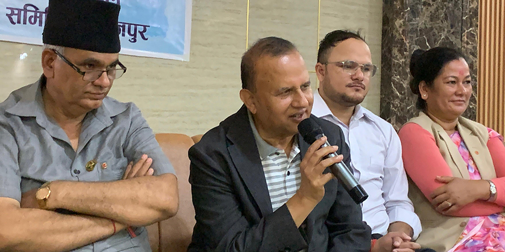 अस्थिरताका रोगीहरू सरकार ढल्ने हल्ला चलाउँदै छन् : महासचिव पोखरेल