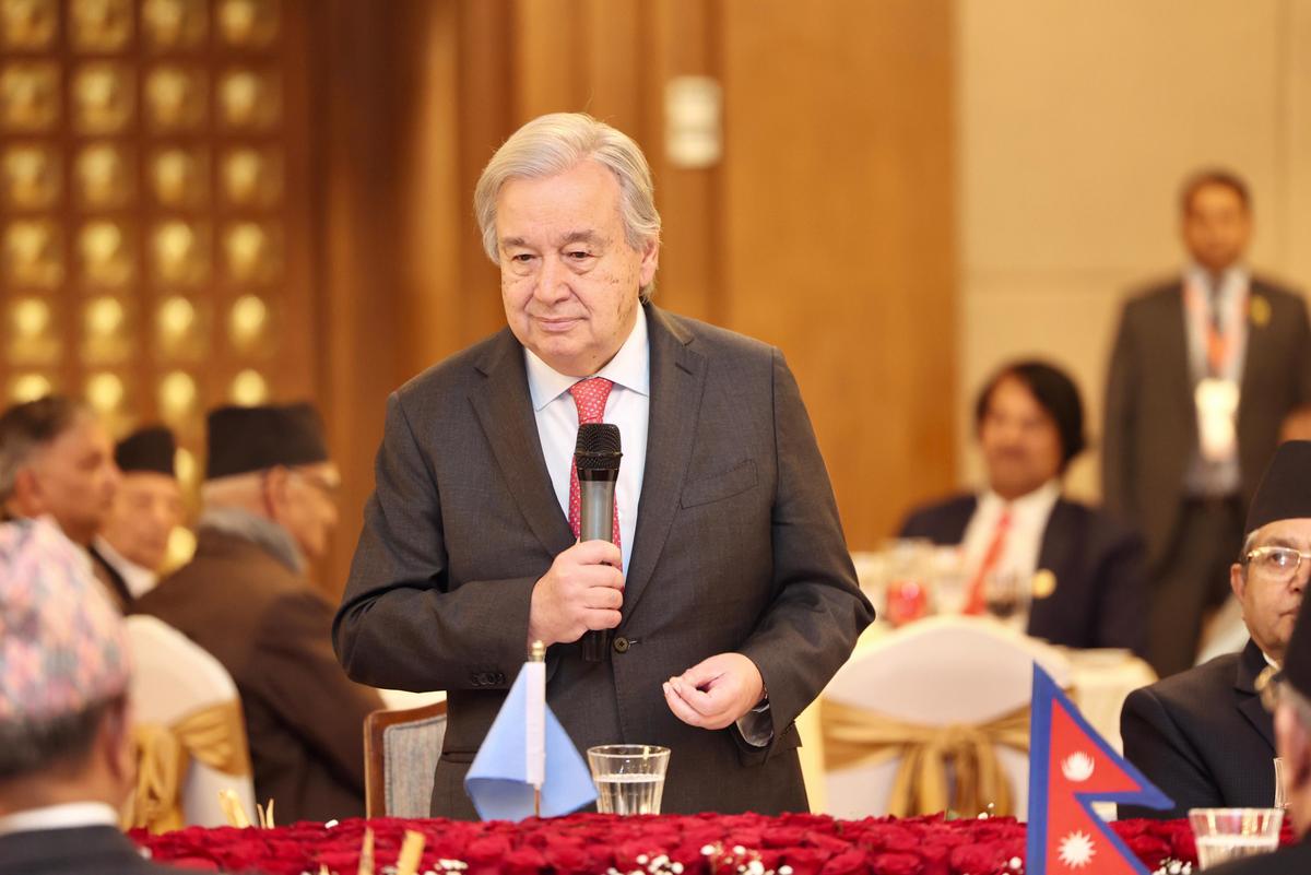 नेपालको आन्दोलनमा भएको हिंसाप्रति राष्ट्र सङ्घका महासचिवको चिन्ता