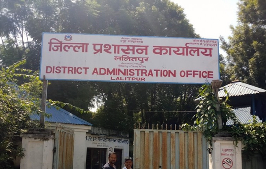 ललितपुरमा आज मध्यराति १२ बजेसम्म बढाइयो कर्फ्यु