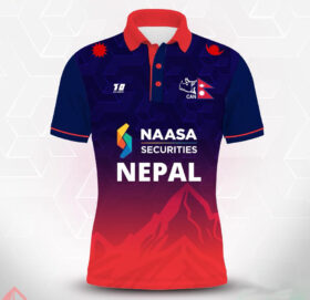 नेपाली क्रिकेट टोलीको नयाँ जर्सी सार्वजनिक