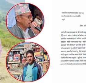 कांग्रेस उपसभापति बडुवाल र सदस्य थापाको कारण देखाउँदै वडा सभापतिबाट साउँदले दिए राजीनामा