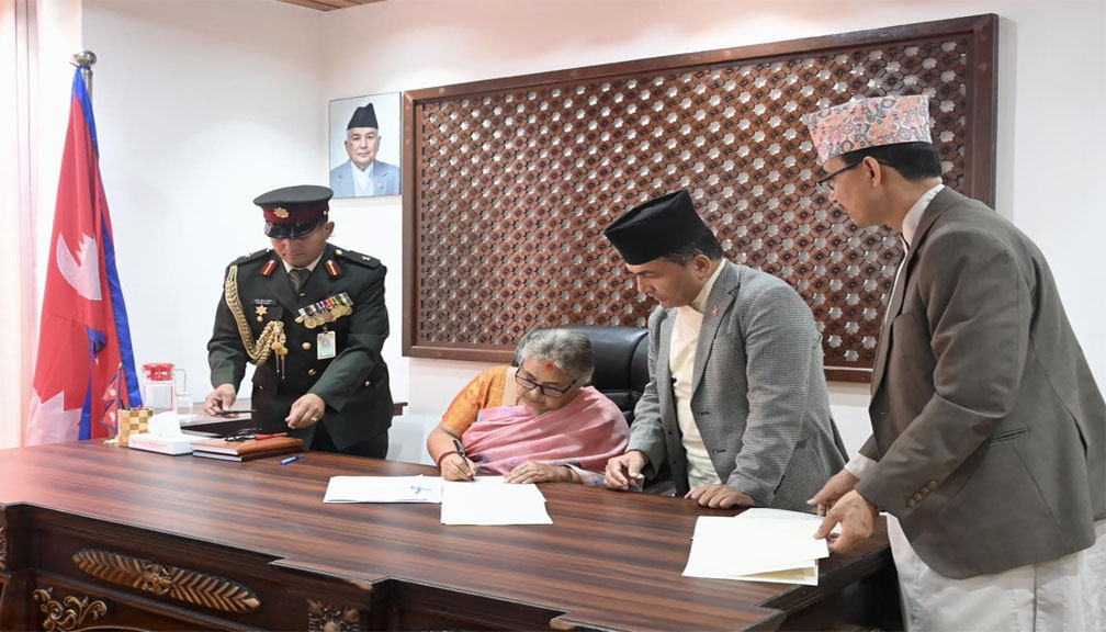 नेपाली नोटमा नेपाल संवत् उल्लेख गर्न सकिने प्रधानमन्त्रीको आश्वासन