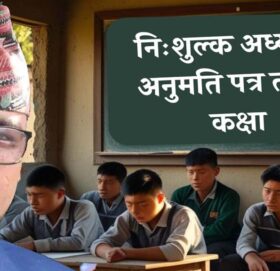 त्रिभुवनेस्वरी माबि छतारामा  निशुल्क अध्यापन अनुमति पत्र तयारी कक्षा संचालन हुदै